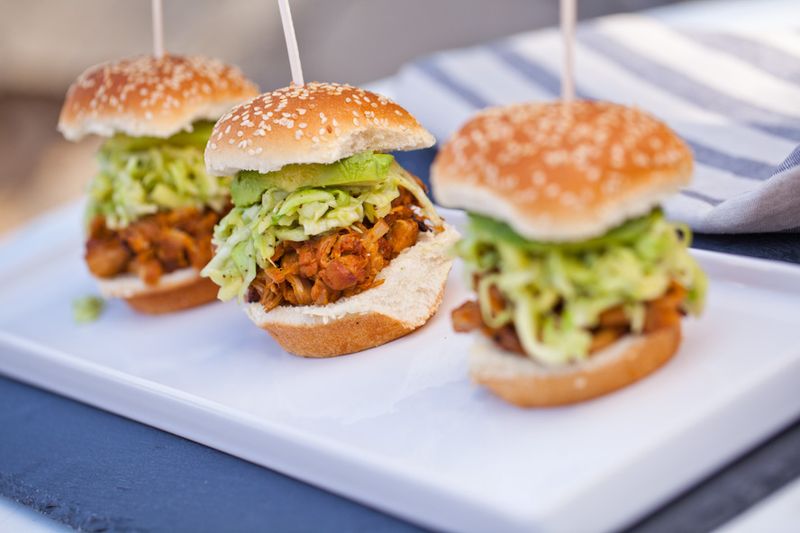 Smoky Jackfruit Sliders