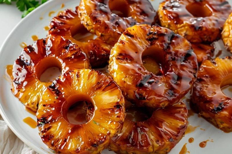Smoky Pineapple Rings