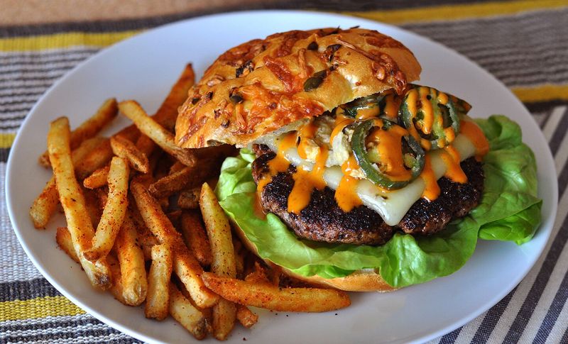 Spicy Jalapeño Burger