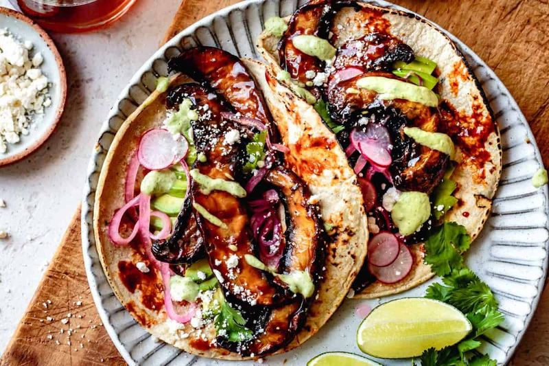 Pulled Mushroom Tacos