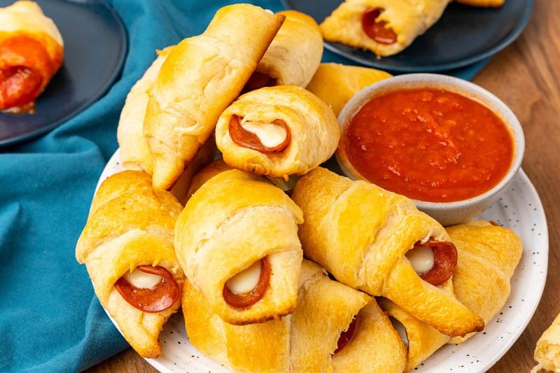 Pepperoni Pizza Crescents
