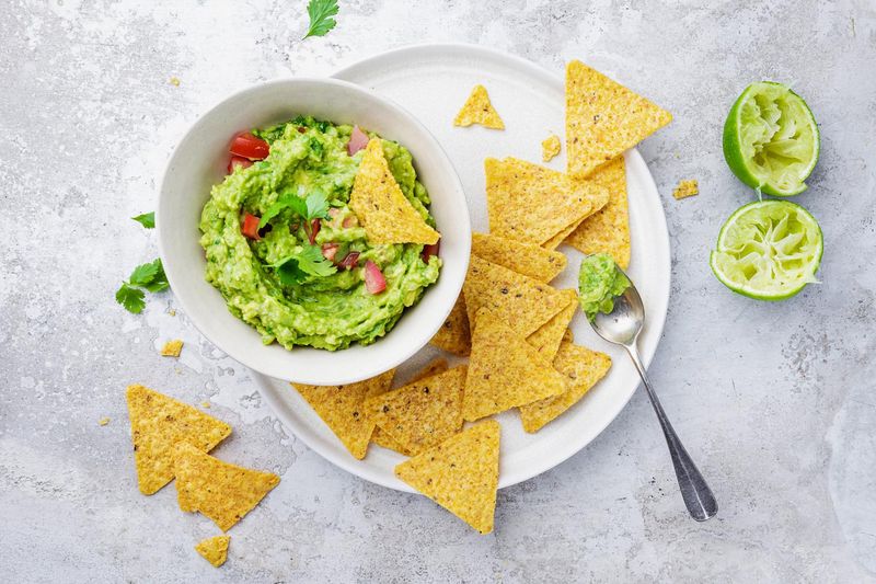 Guacamole and Tortilla Chips