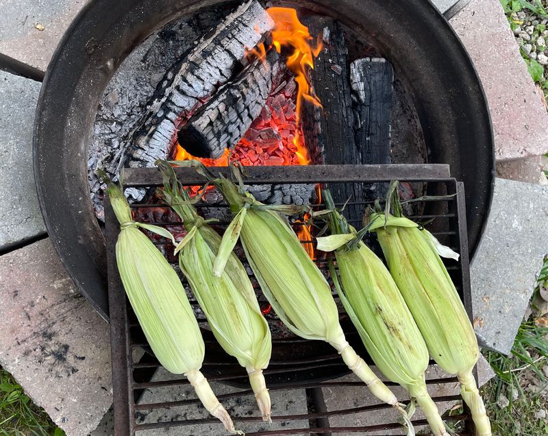 Campfire Corn on the Cob