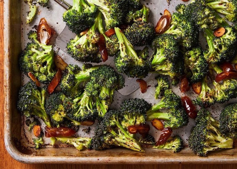 Roasted Garlic Broccoli