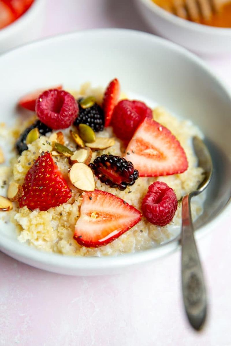 Millet Breakfast Bowl with Honey