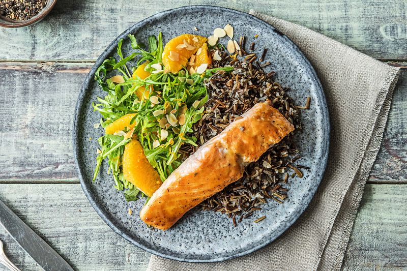 Maple Glazed Salmon