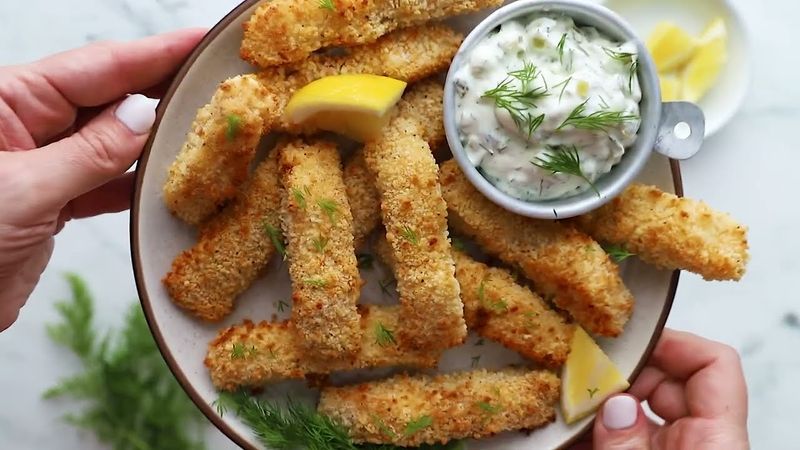 Fish Sticks and Tartar Sauce
