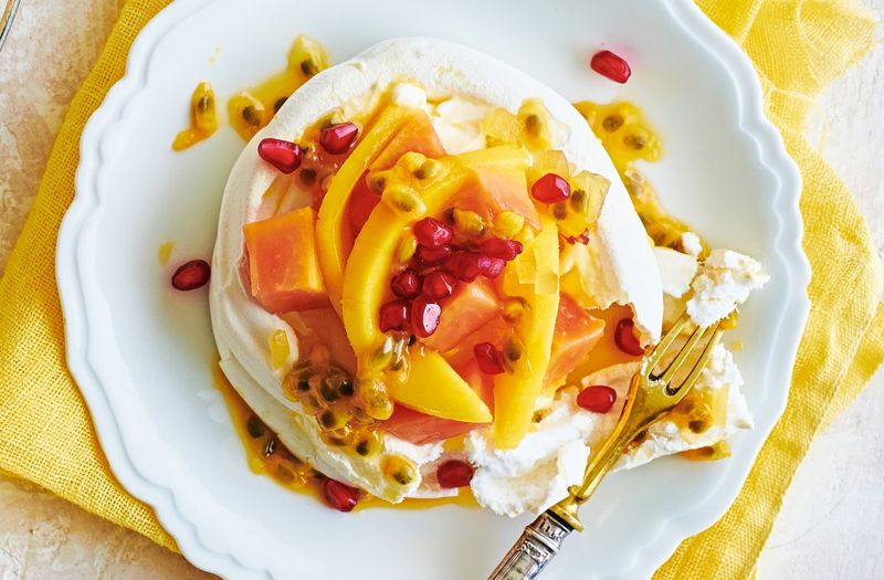 Passion Fruit Pavlova