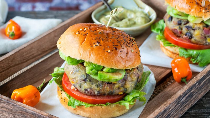 BBQ Black Bean Burger