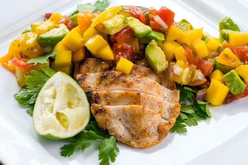 Mango Salsa Chicken