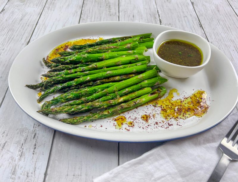 Grilled Asparagus with Lemon Zest