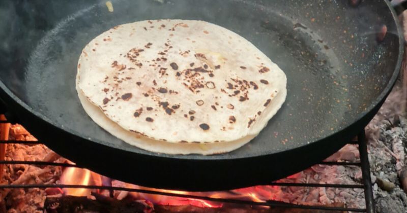 Campfire Quesadillas