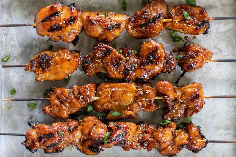 Teriyaki Chicken Skewers