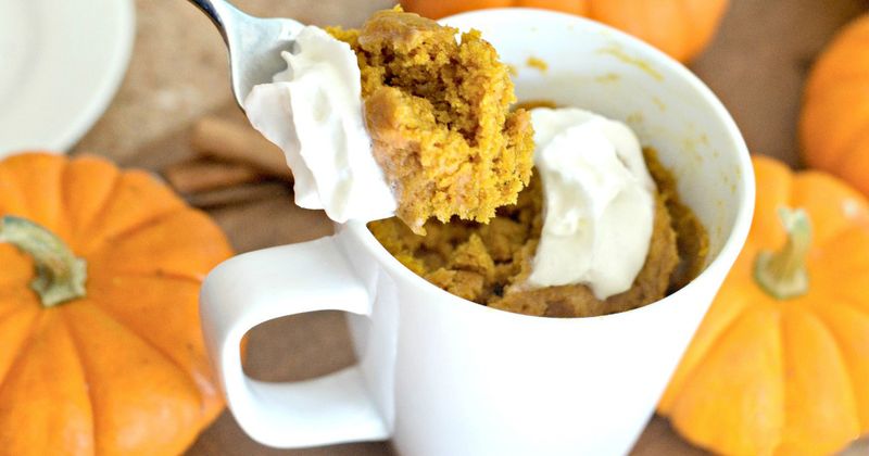 Pumpkin Spice Mug Cake