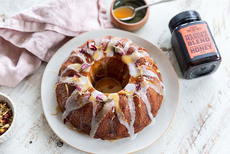 Banana Honey Cake
