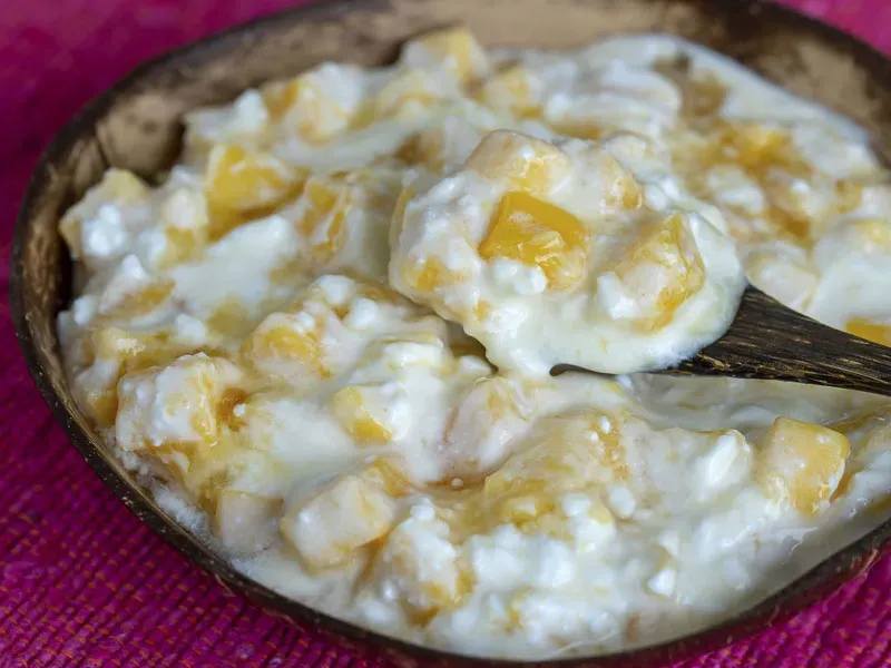 Cottage Cheese with Pineapple