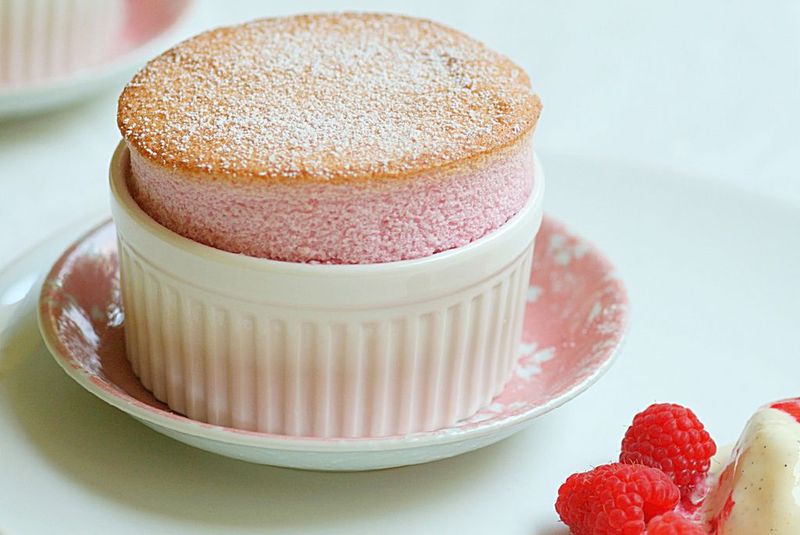 Raspberry Soufflé