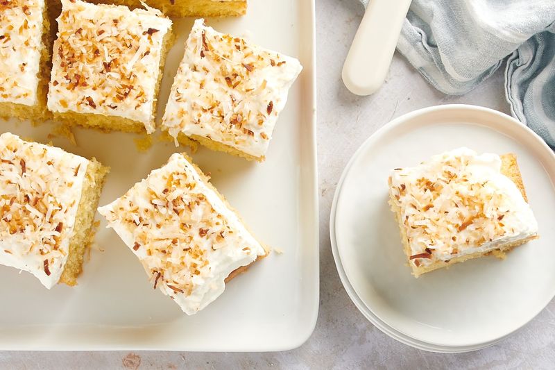 Coconut Sheet Cake