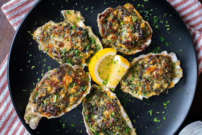 Oysters Rockefeller