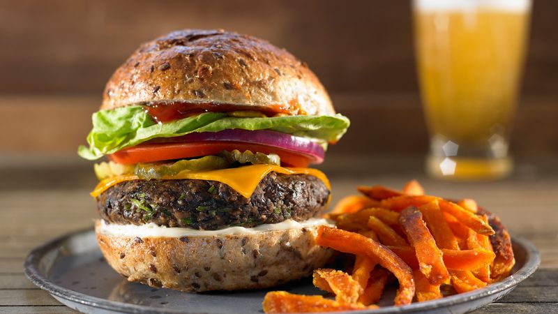 Vegan Black Bean Burgers