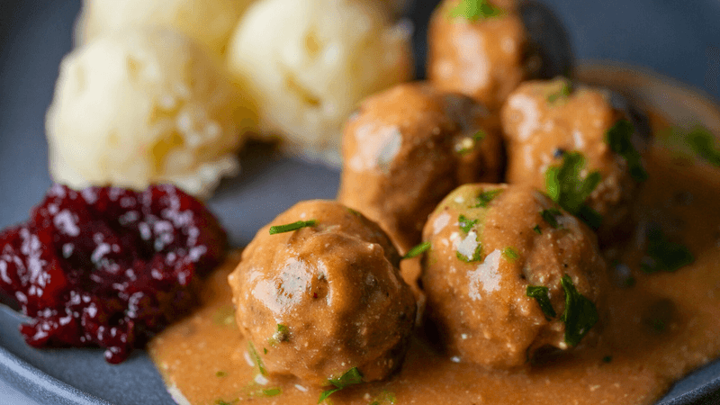Swedish Meatball Casserole