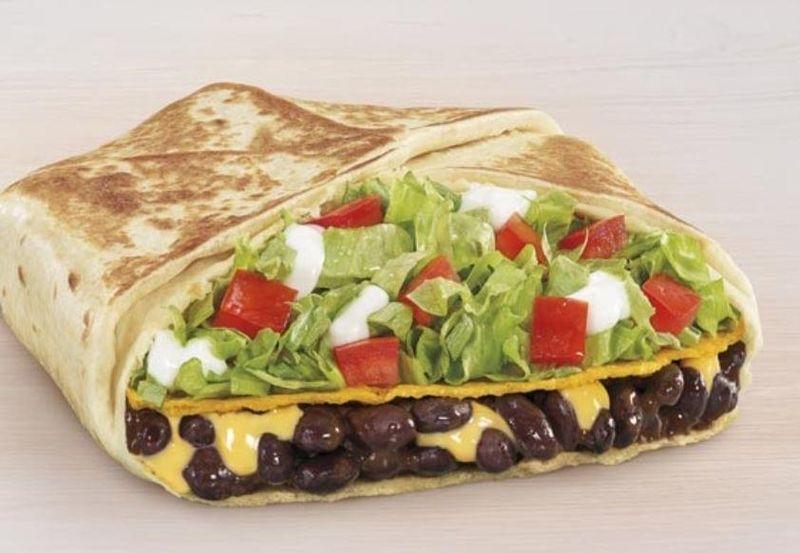 Black Bean Crunchwrap Supreme