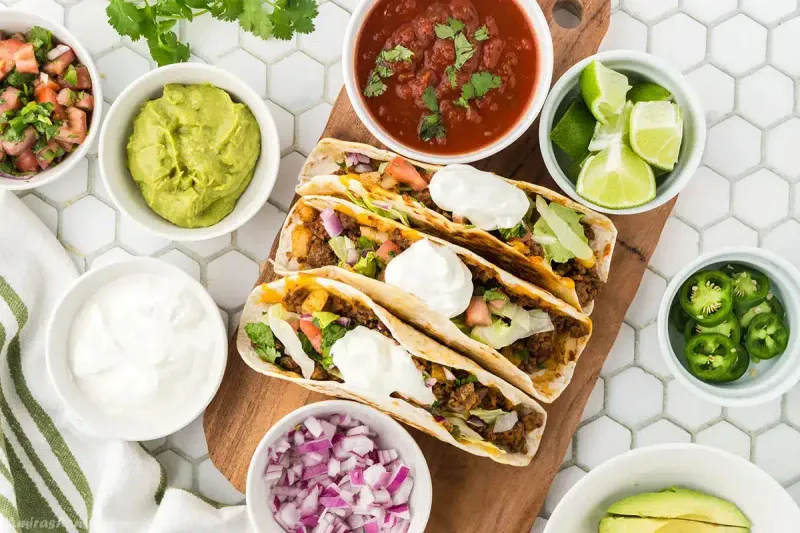 Beef and Potato Tacos