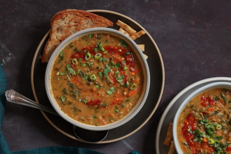 Lentil & Spinach Stew