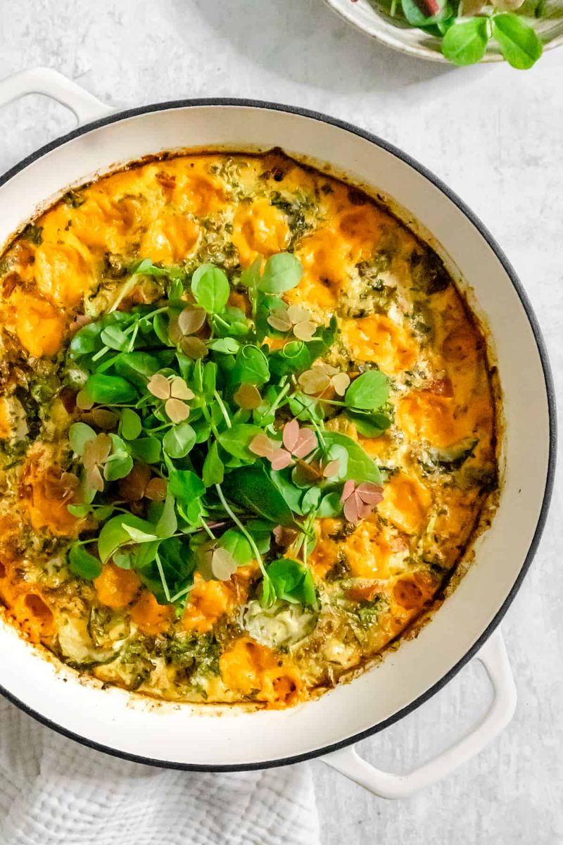 Beef and Spinach Frittata
