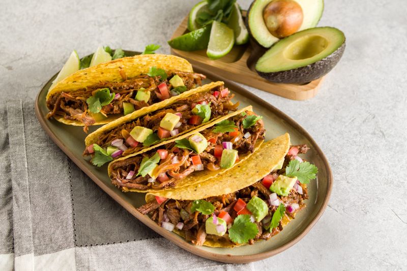 Beef and Avocado Tacos
