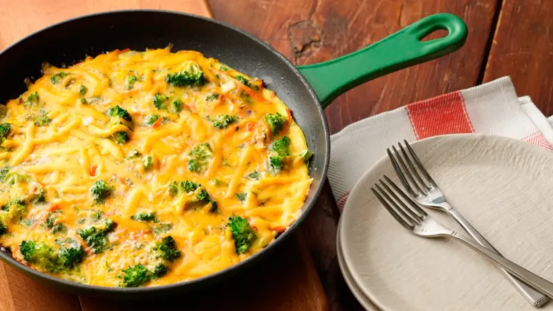 Beef and Broccoli Frittata