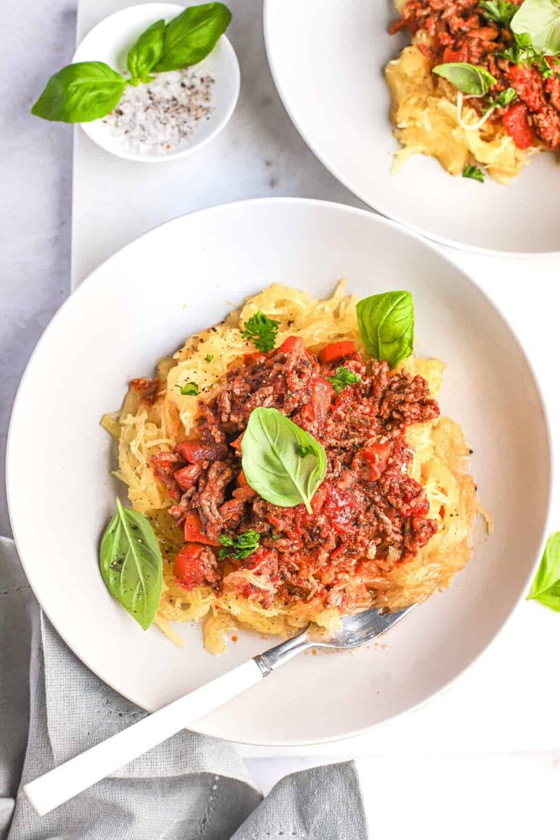 Spaghetti Squash Bolognese