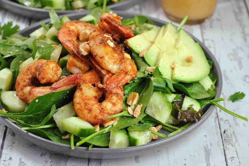 Shrimp and Avocado Salad