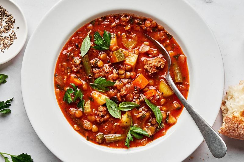 Beef and Lentil Soup