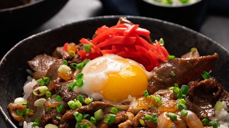 Japanese Beef and Rice Bowl