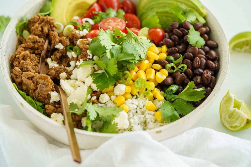 Southwestern Beef and Veggie Bowl