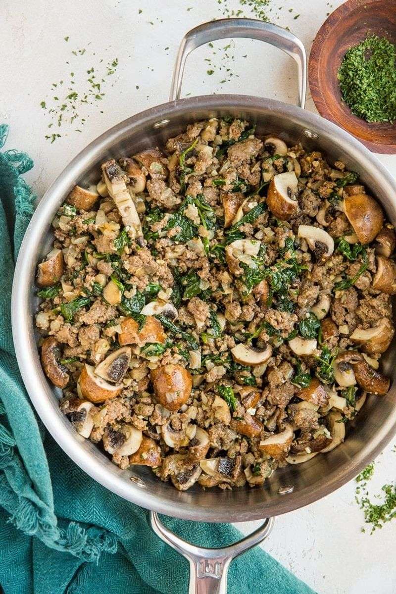 Beef and Mushroom Skillet