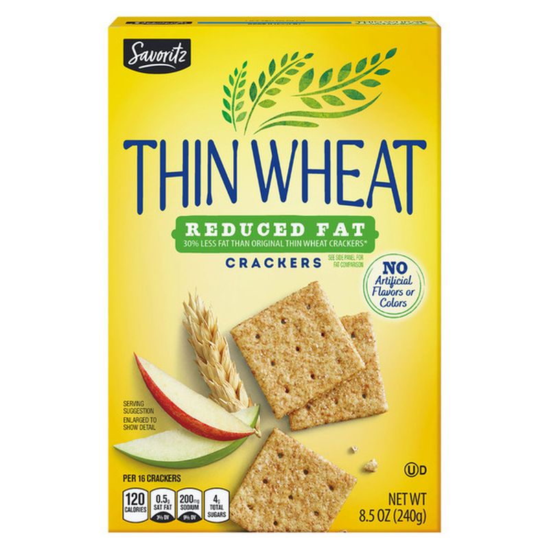 Savoritz Thin Wheat Crackers