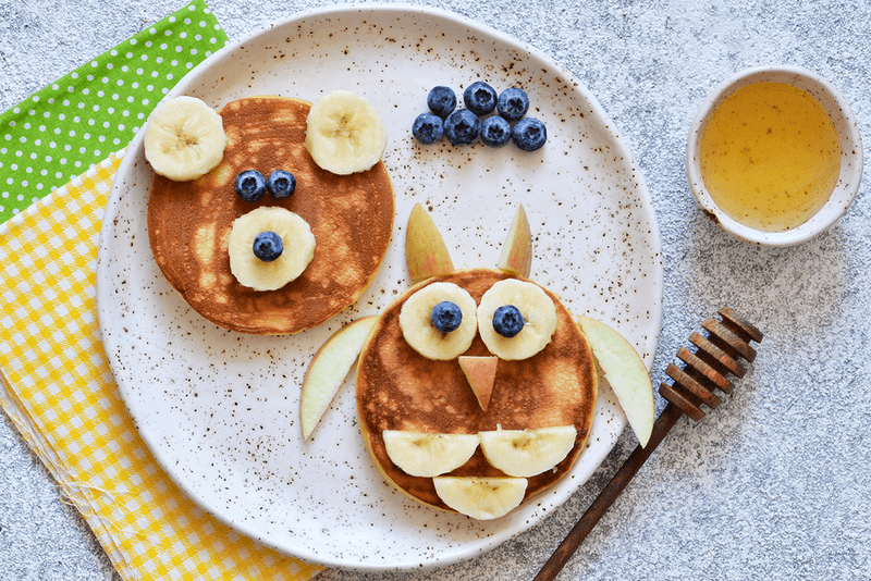 Banana Pancake Art