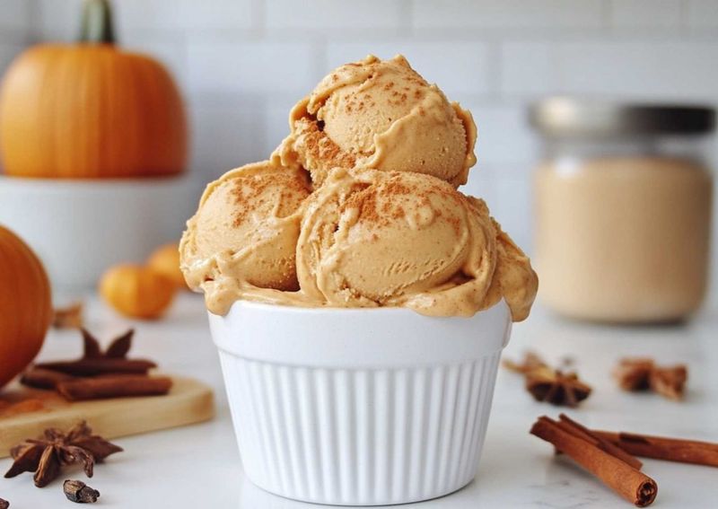 Spiced Pumpkin Gelato