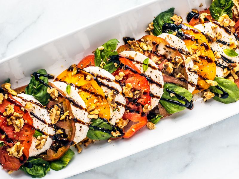Nutty Walnut Caprese