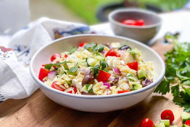 Mediterranean Orzo Bliss