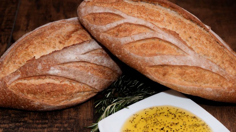 Artisan Bread with Rosemary and Olive Oil