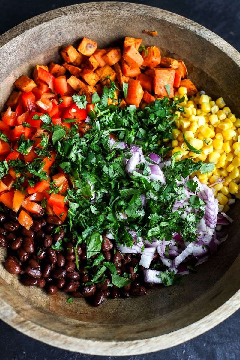 Sweet Potato and Black Bean Symphony