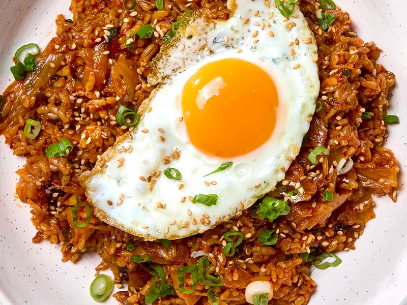 Kimchi Fried Rice Bowl
