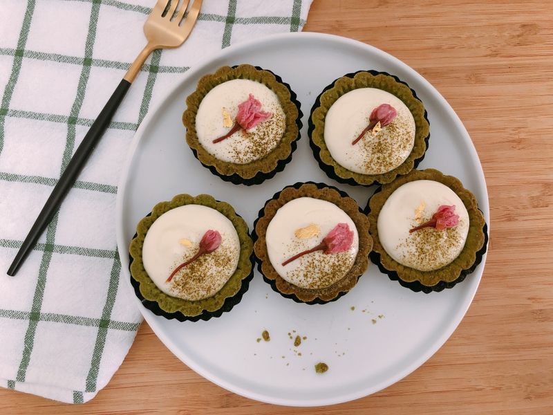 Mini Matcha Tarts