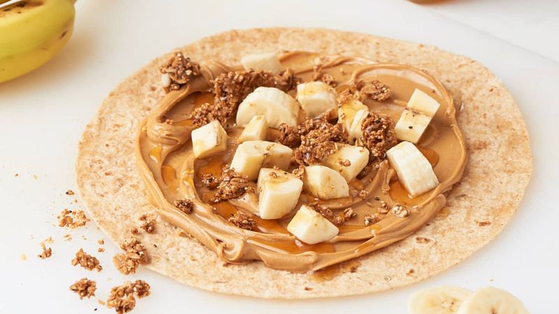 Peanut Butter Banana Wrap