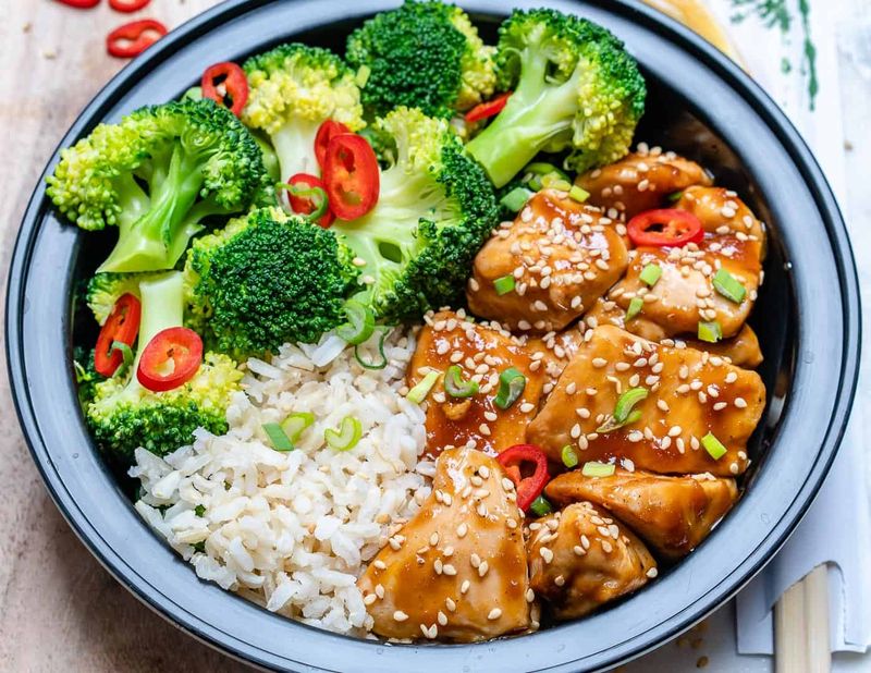 Teriyaki Chicken with Brown Rice