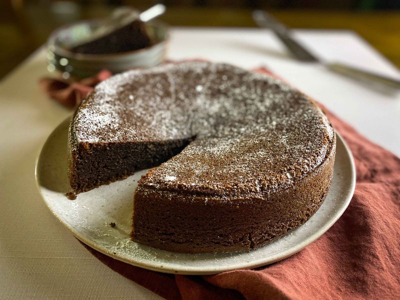Chocolate Olive Oil Cake - Napa Valley, CA