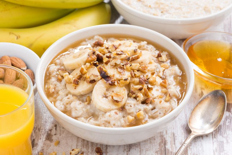 Banana Walnut Overnight Oats